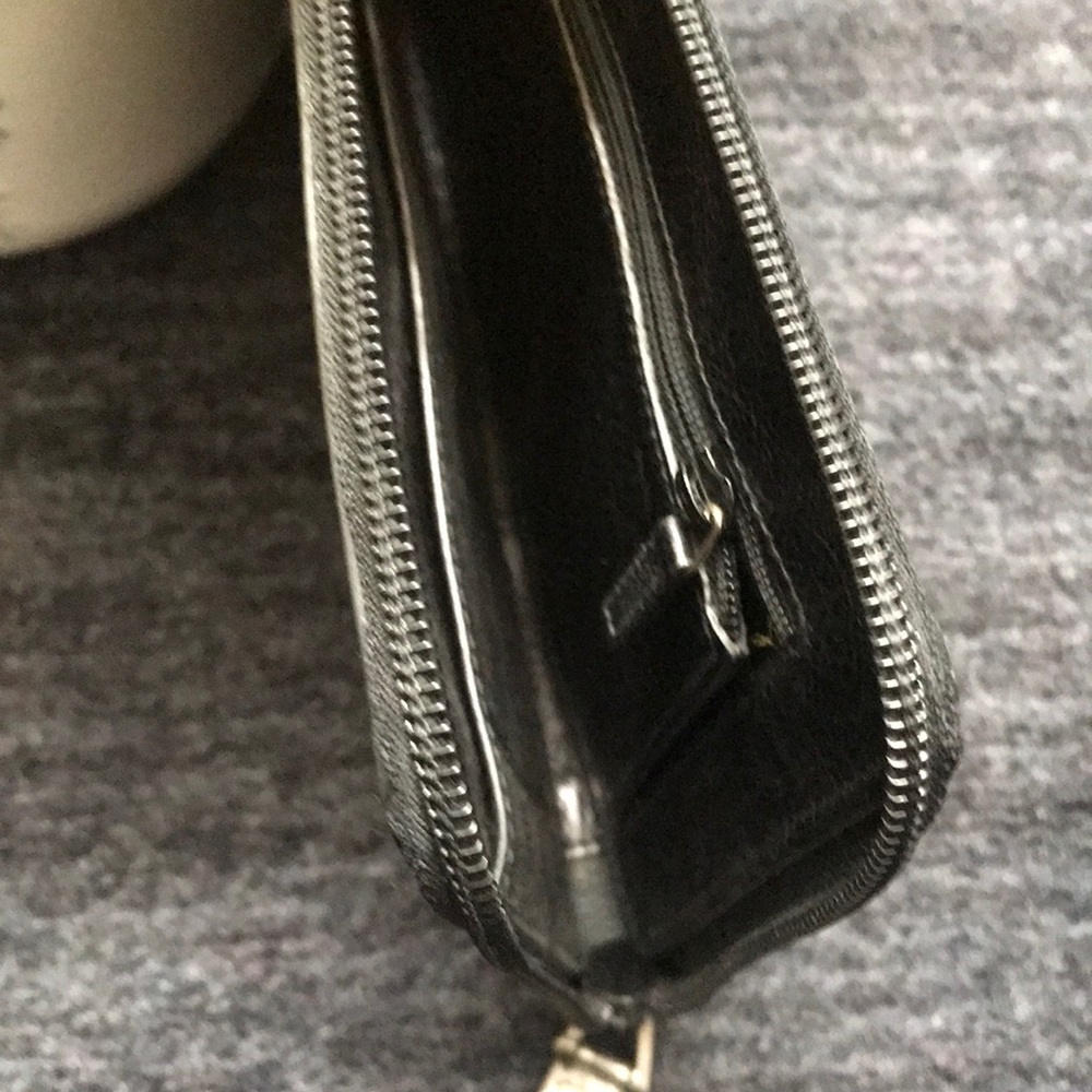 Yves Saint Laurent Black Travel Wallet - Picture 6 of 8